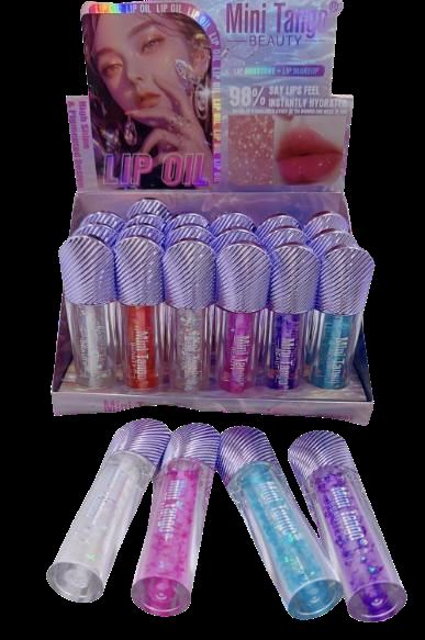 ACEITE LABIAL CON GLITTER LP0521 MINI TANGO 1440u